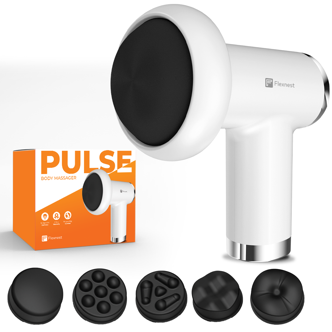 flexnest premium german-designed vibration gun massager Flexnest Pulse Full Body Massager
