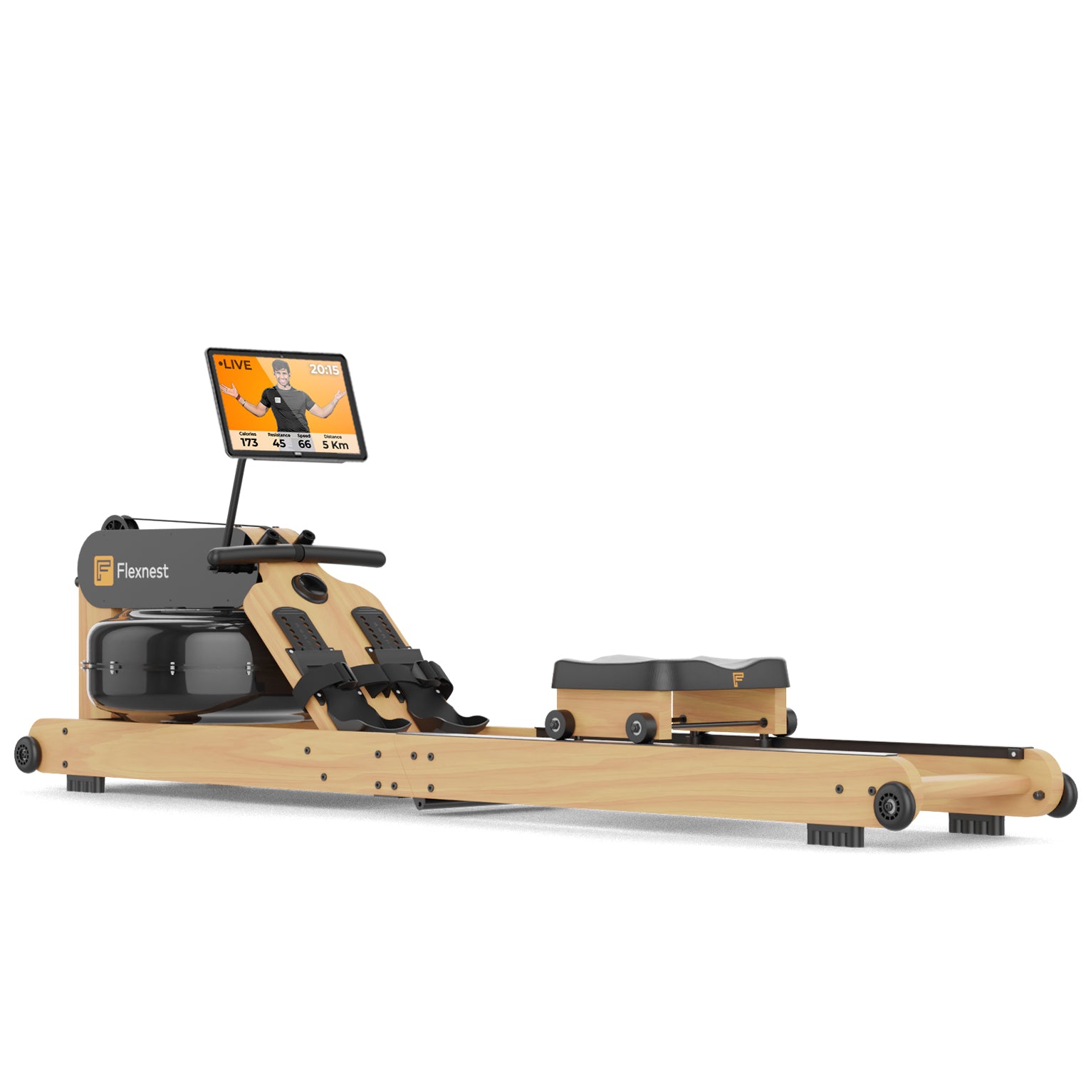 The Flexrower+ Premium Smart Rowing Machine Online for Home Gym