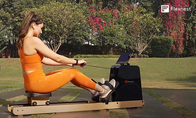 ROW YOUR WAY TO FITNESS WITH THE ROWING MACHINE