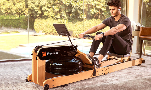 Flexing Rowing Machine How to Use Rowing Machine to Strengthen Muscles – Flexnest