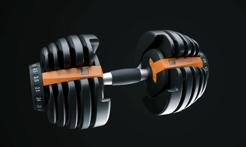 The Flexibell Best Adjustable Dumbbells Set for Home Gym Flexnest