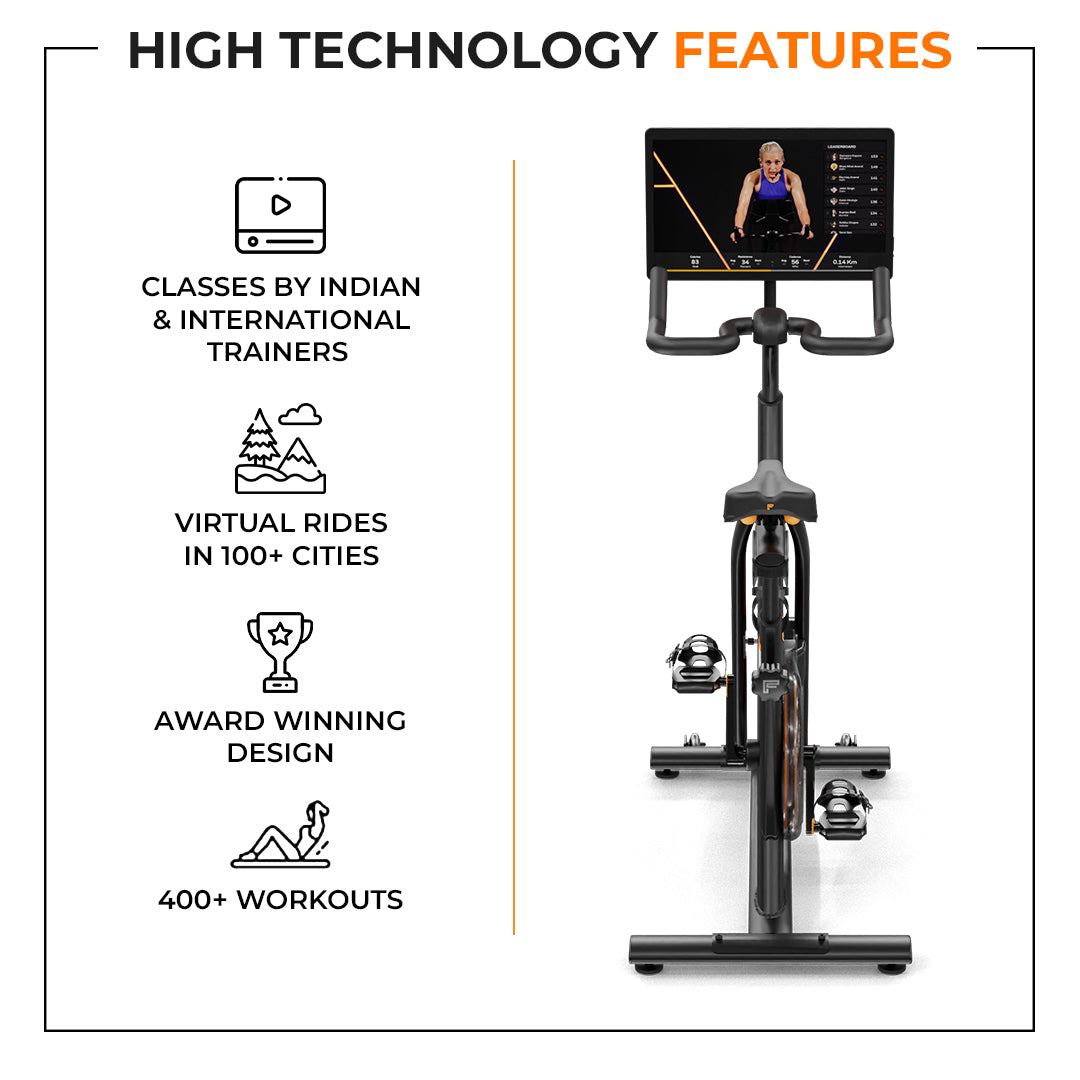 Flexnest Flexbike+ - India's #1 Smart Exercise Bike - Exercise Cycle