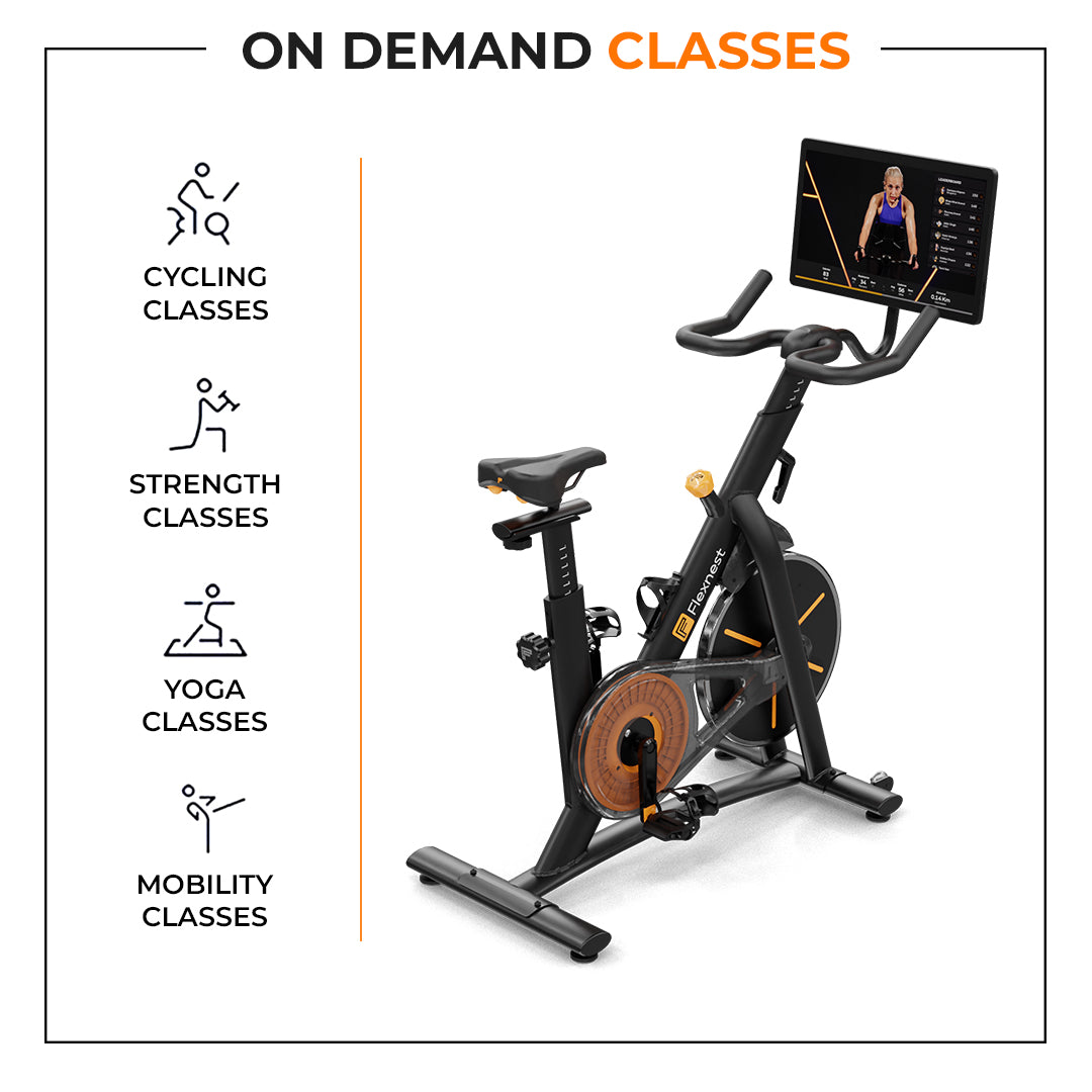 On demand cycling classes hot sale
